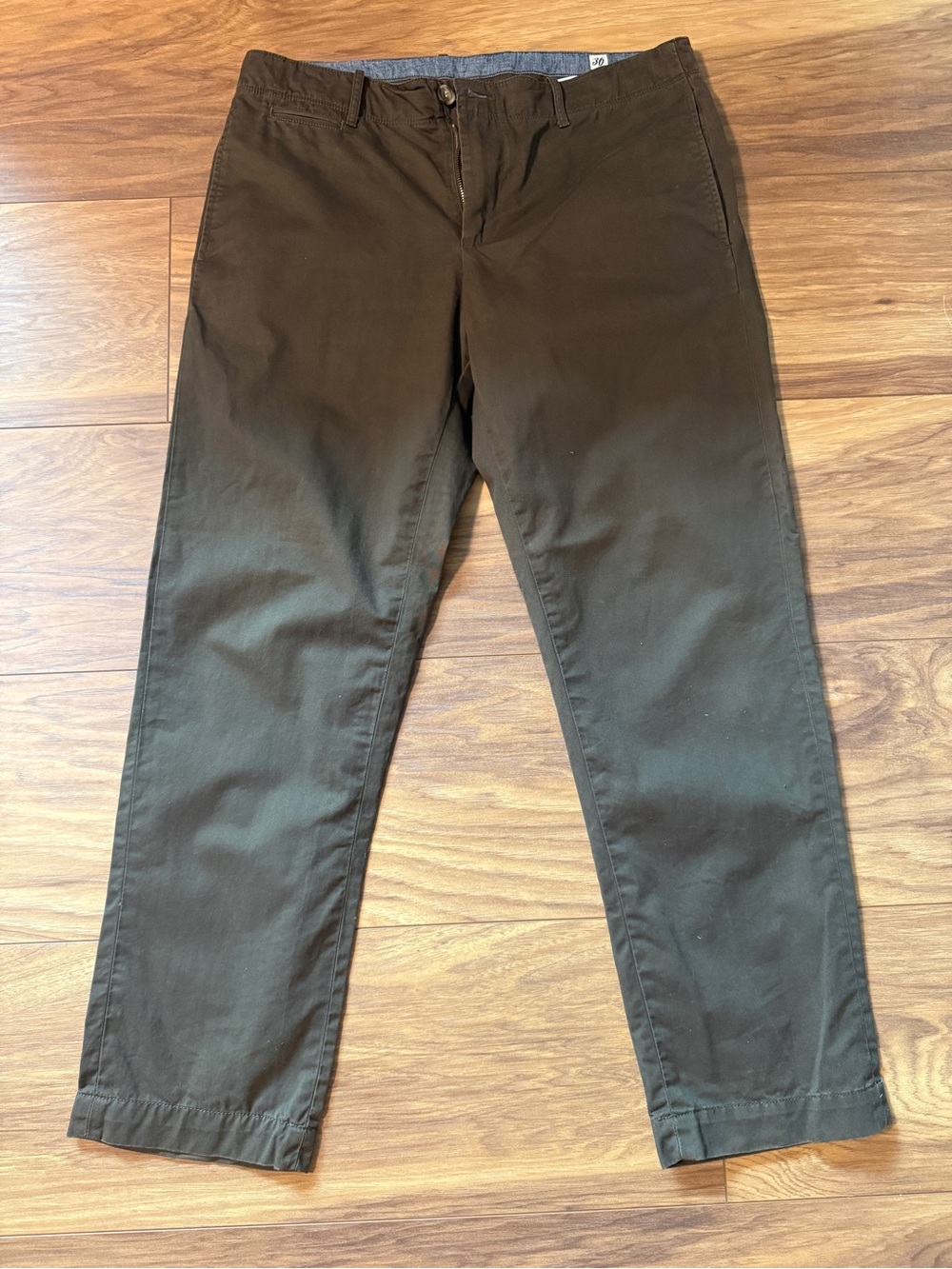 Lucky Brand Men's Brown Slim Chinos